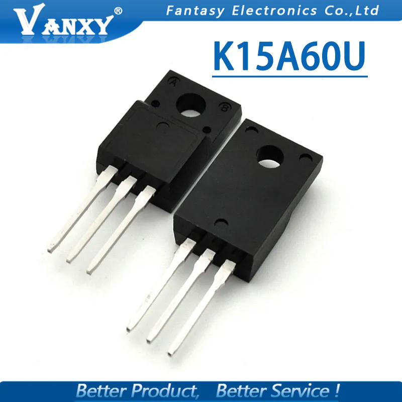 10 шт. K15A60U TO-220F K15A60D TK15A60U-220 TK15A60D K15A60 TK15A60 новый оригинальный | Электронные