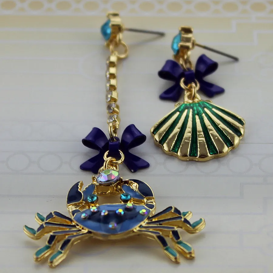 Модные серьги гвоздики новинка 2014 модные и чистые свежие элегантные с раковиной