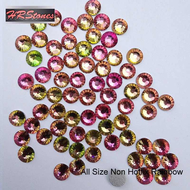 Дизайн ногтей наращивание ресниц Радуга супер блестящий SS3 SS30 Сделай Сам без