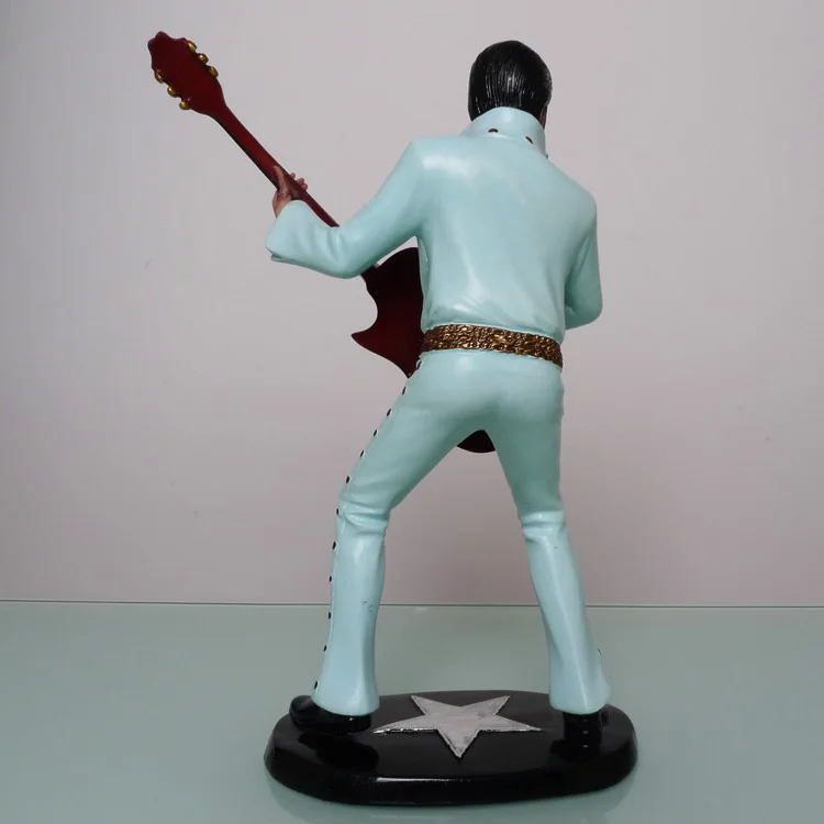 Американская музыкальная звезда Elvis с гитарными фигурами из смолы известные
