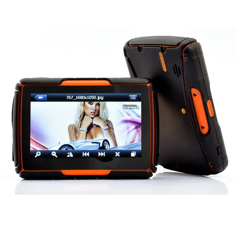 Новый 4.3 дюймов 8 ГБ 256 Оперативная память Водонепроницаемый Мото Bluetooth GPS