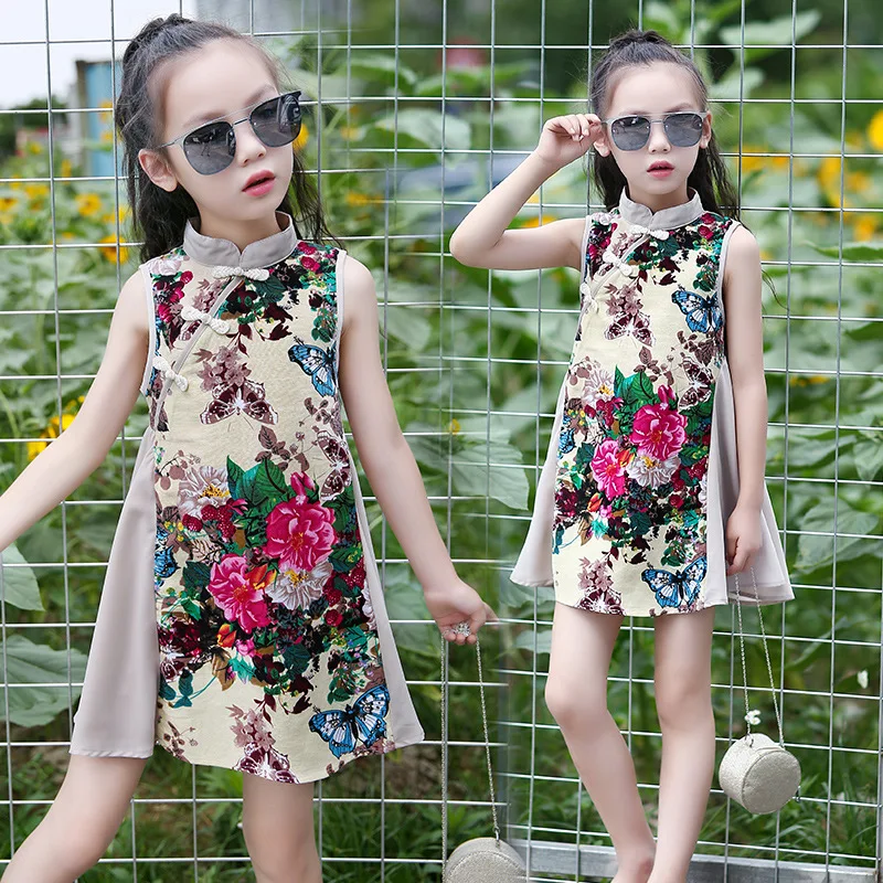 Girls dress Roupas infantis menina Kids clothes Vestidos Summer dresses Tutu girl National style Robe fille enfant |