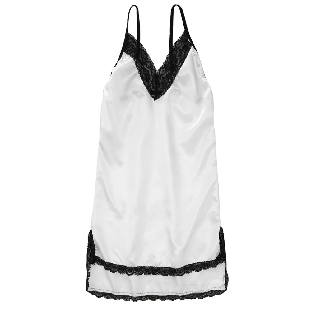 Пижама женская кружевная Сексуальная страсть белье Babydoll G-string платье одежда для сна женская пижама шелковое вечернее платье сексуальное@ 8