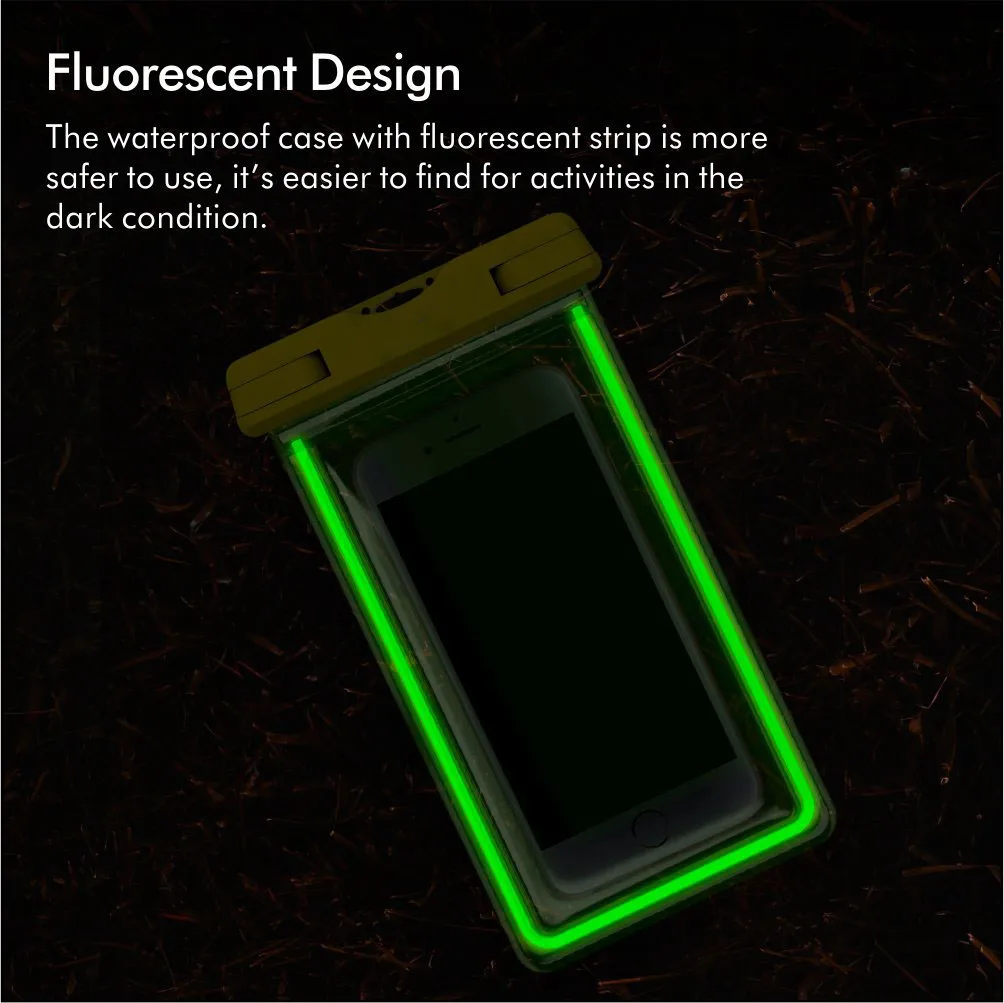 Светящийся водонепроницаемый чехол c защитой экрана телефона сумка для DEXP Ixion ES650