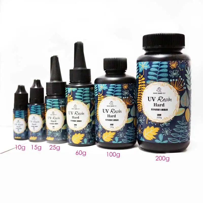 10/25g/b+ качество дешёвый УФ Смола Ультрафиолетового Отверждения смолы солнечная лечебная Смола Солнечный свет активированный клеем ювелирных украшений Hand-Made эпоксидной смолы