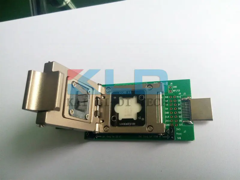 EPR BOX + JPR IPS eMMC тестовая розетка IC программатор адаптер HDMI SD интерфейс алюминиевый