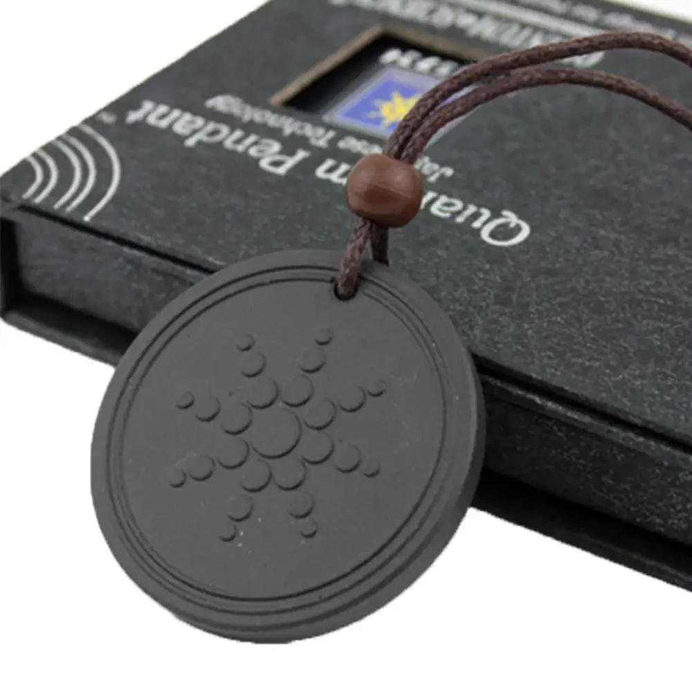 Очень красивый кулон Quantum pendant вулканический камень энергия отрицательных ионов кулон