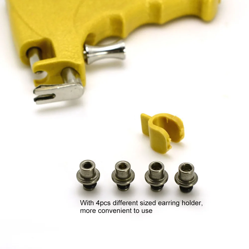 1 шт. Пистолет Для Пирсинга Ушей нержавеющая сталь безопасные серьги пирсинг для