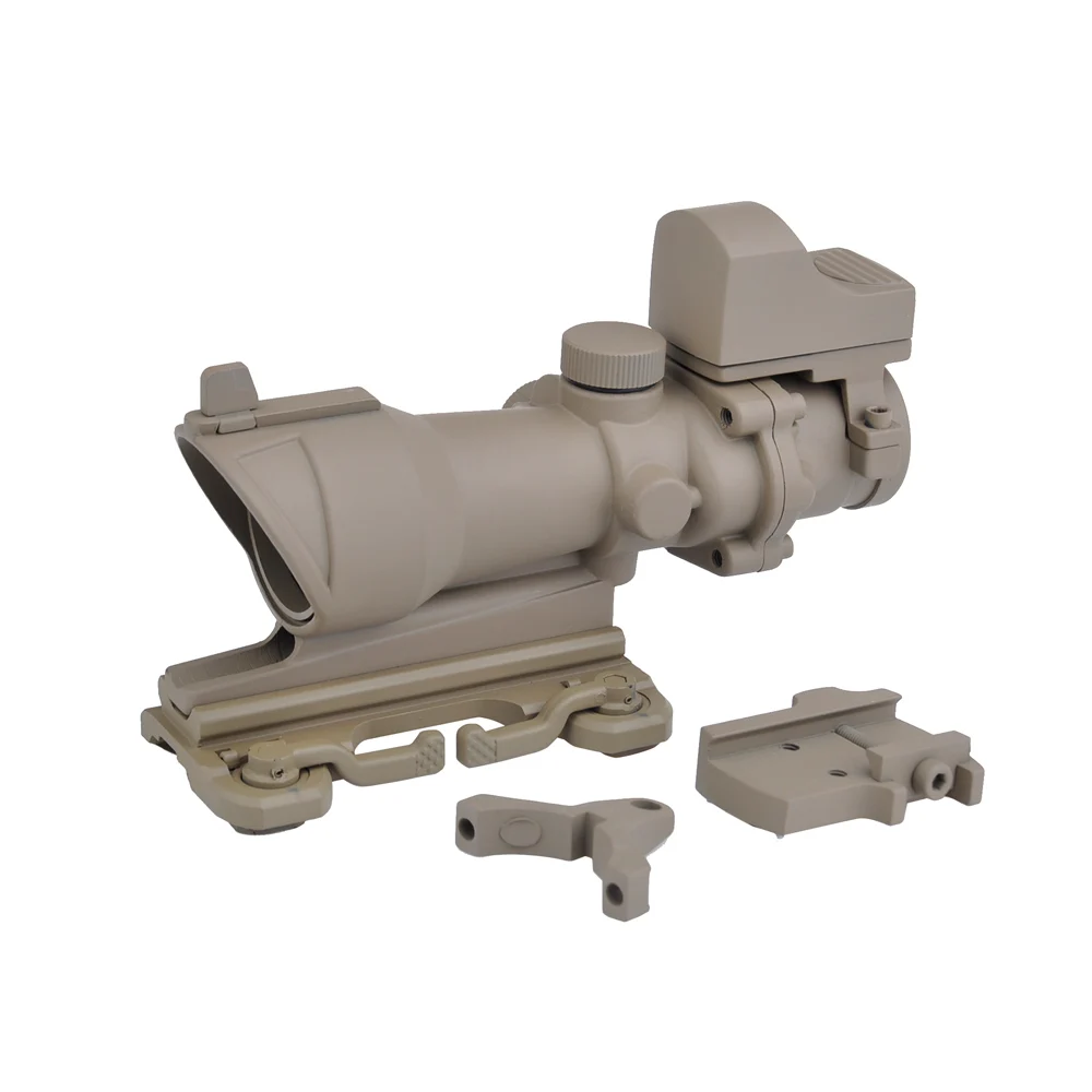 SEIGNEER Тактический ACOG 4x32 винтовка Зрительная труба зеленый/красный сетка с