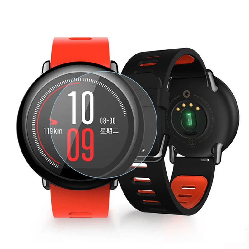 Закаленное стекло для защиты экрана AMAZFEEL Xiaomi Huami Amazfit Sports Защита смарт часов 9H