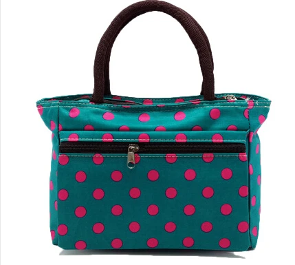 Canvas handbags Mummy bag lunch hand carry waterproof cloth small square | Багаж и сумки