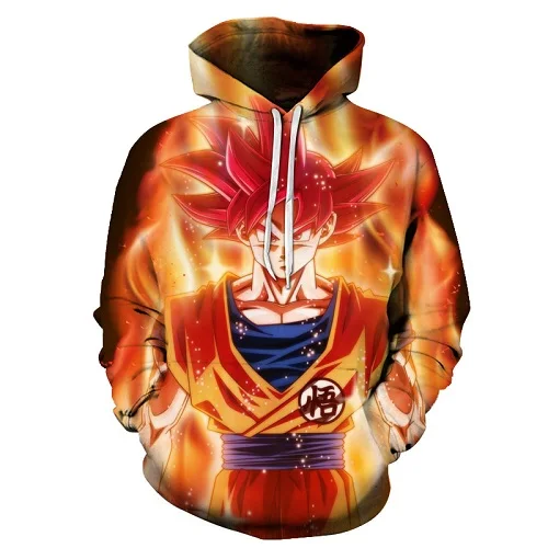 Мультяшная толстовка с капюшоном seven dragon ball Z с карманами, толстовка с капюшоном и рукавами для мужчин и женщин, новая толстовка с капюшоном азиатского размера S-6XL