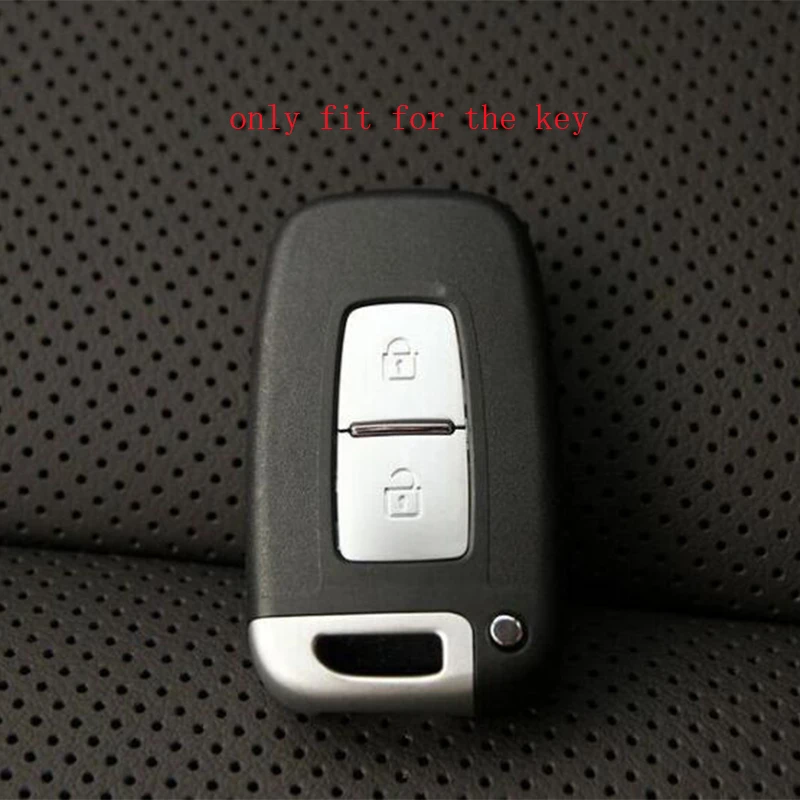ZAD силиконовый чехол для автомобильного ключа комплект fob Hyundai Tucson Elantra Новый Santafe 2