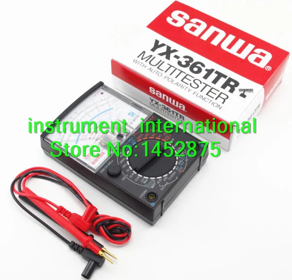 Аналоговый мультитестер SANWA YX 361TR мультиметр с широким диапазоном измерения