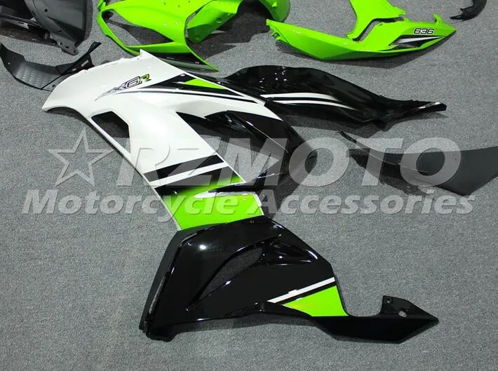 Новый ABS полный комплект обтекателей подходит для Kawasaki ZX6R 2013 2014 2015 2016 2017