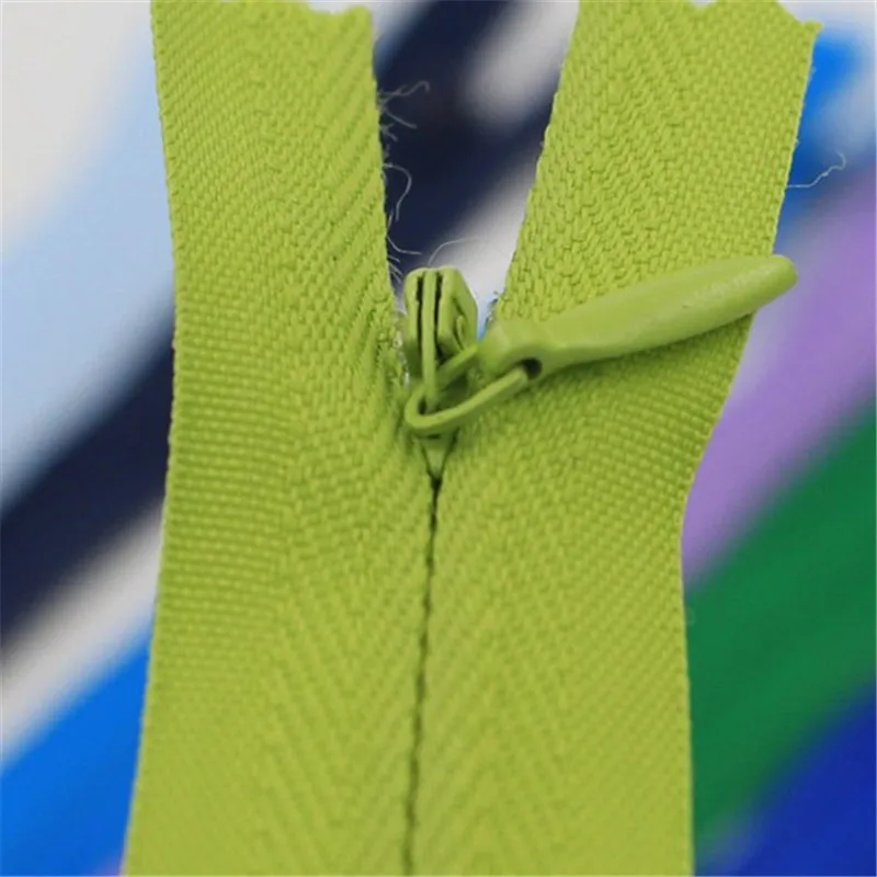 3#8 шт невидимые молнии DIY нейлоновая катушка молния 28 см 40 см 50 см 55 см 60 см размер для шитья одежды Подушка инструмент портного