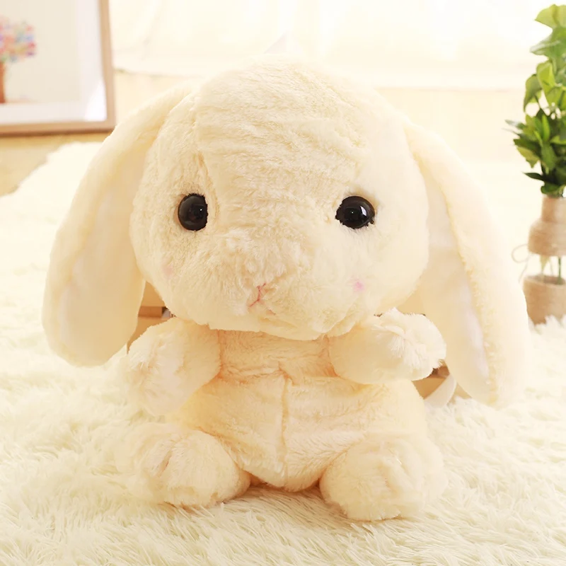 Милый Розовый школьный рюкзак 55 см Kawaii плюшевый с кроликом японский кролик