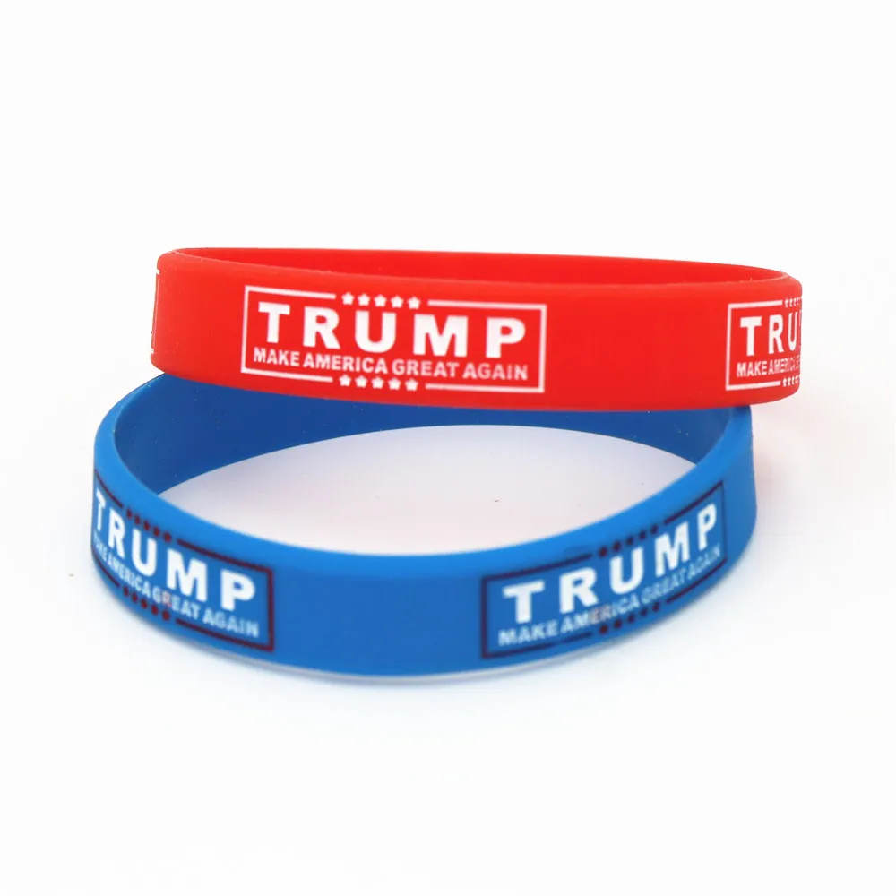 LUKENI 1 шт. толстовки с надписью Make America Great Again браслет красного голубого цвета