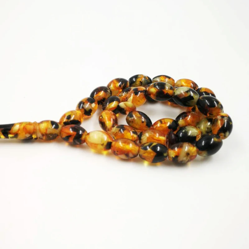 Смола Tasbih (с запахом) 33 бусины мусульманский Розарий исламский мужской браслет