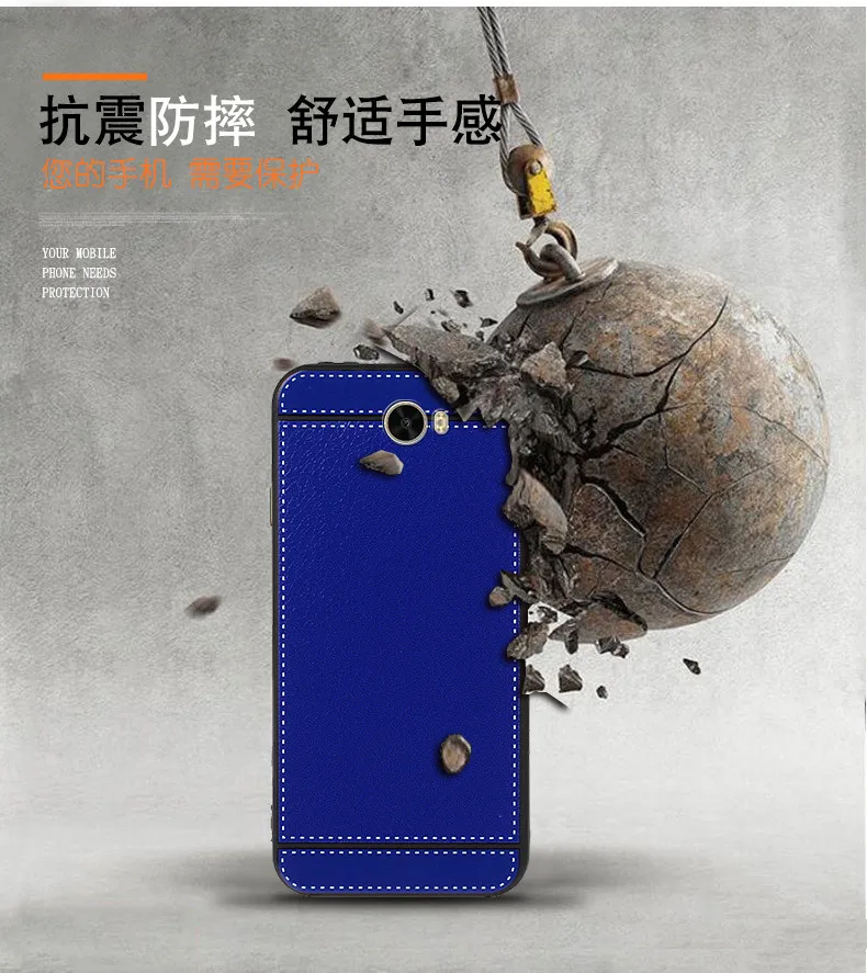 For Huawei Y5II Silicone Case Y5 II Y6 Compact CUN-U29 CUN-L21 CUN-L01 Honor 5A LYO-L21 Leather Pattern Soft Cover | Мобильные