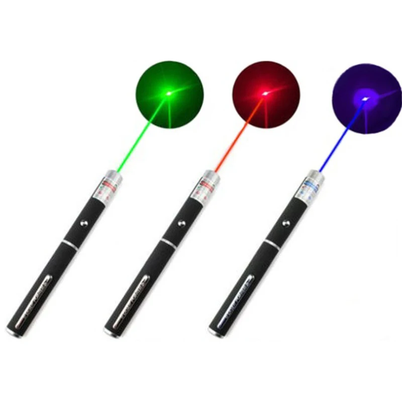 Зеленая лазерная указка высокой мощности 5 МВт Синяя Красная точка лазерный
