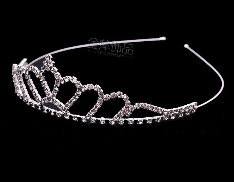 Повязка для волос принцессы со стразами девочек головная повязка с короной |
