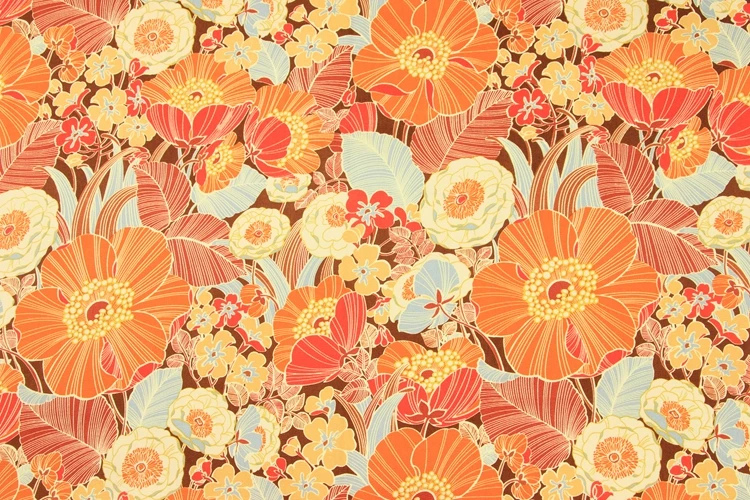 Nordic Style 100% Cotton Fabric Beautiful Floral Prints DIY for Cushion Cover/Dress/Handbag Oxford | Дом и сад