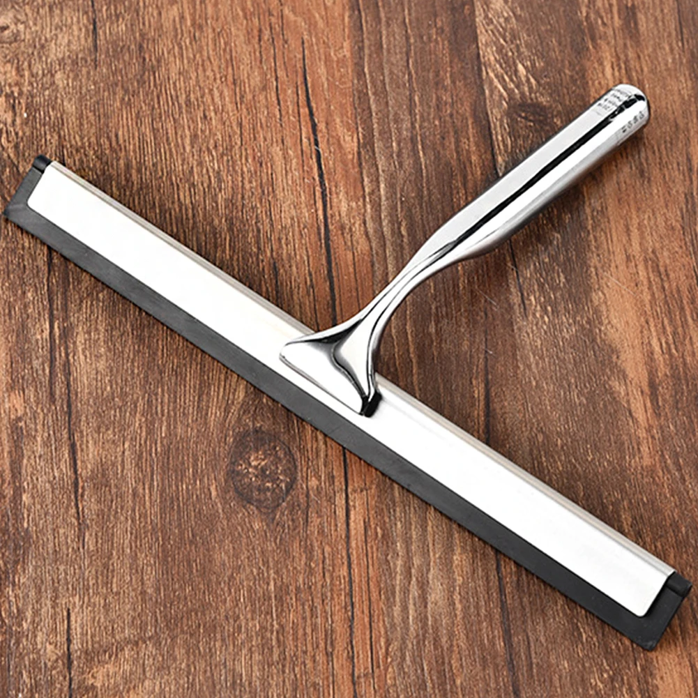 Car Tools Clean Window Mirror Brush Bathroom All-Purpose Kitchen Glass Squeegee Wiper Restaurant Shower Removal Stainless Steel | Дом и сад