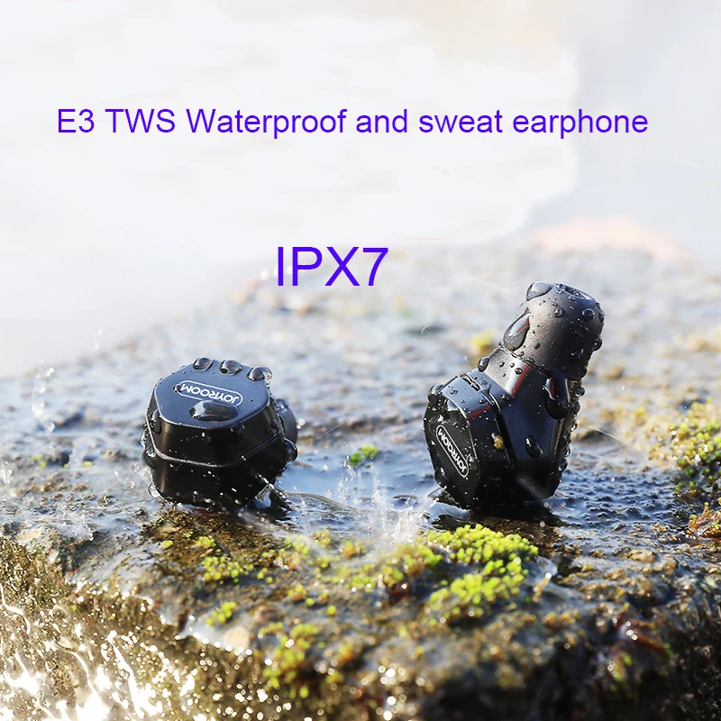 Новинка 2018 E3 Беспроводные bluetooth мини наушники TWS IP7 водонепроницаемые и затычки