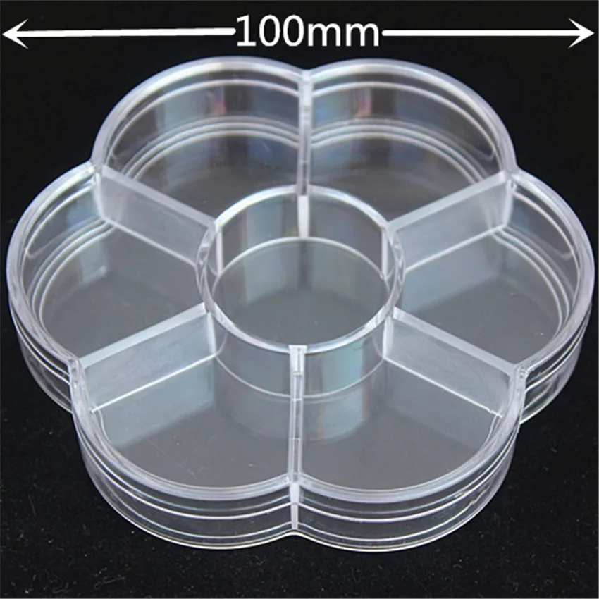 Box 1 PCS 18 г смешанный пакет около 300 шт кристально чистые AB 3D Стразы для дизайна ногтей DIY не горячей фиксации с плоской задней стороной акриловые камни для украшения лица - Цвет: Box 1 PCS