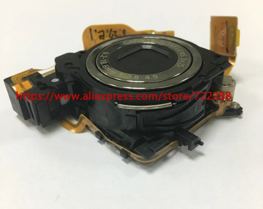 Новый оригинальный серебристый зум-объектив Ass'y для Canon IXUS85 IS SD770 с CCD-модулем