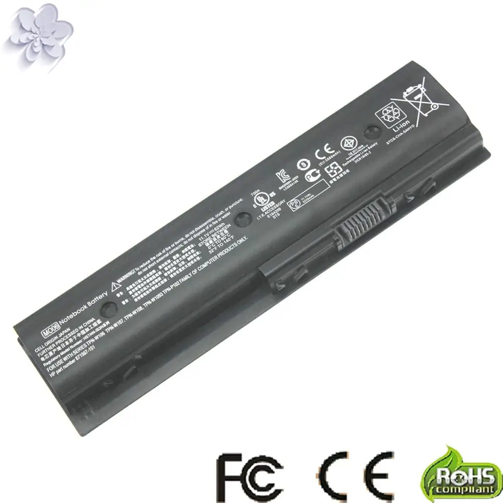 Новый аккумулятор для ноутбука 6 ячеек HP MO06 MO09 HSTNN-OB3N 671567-321 dv4-5000 dv6-8000 Series |