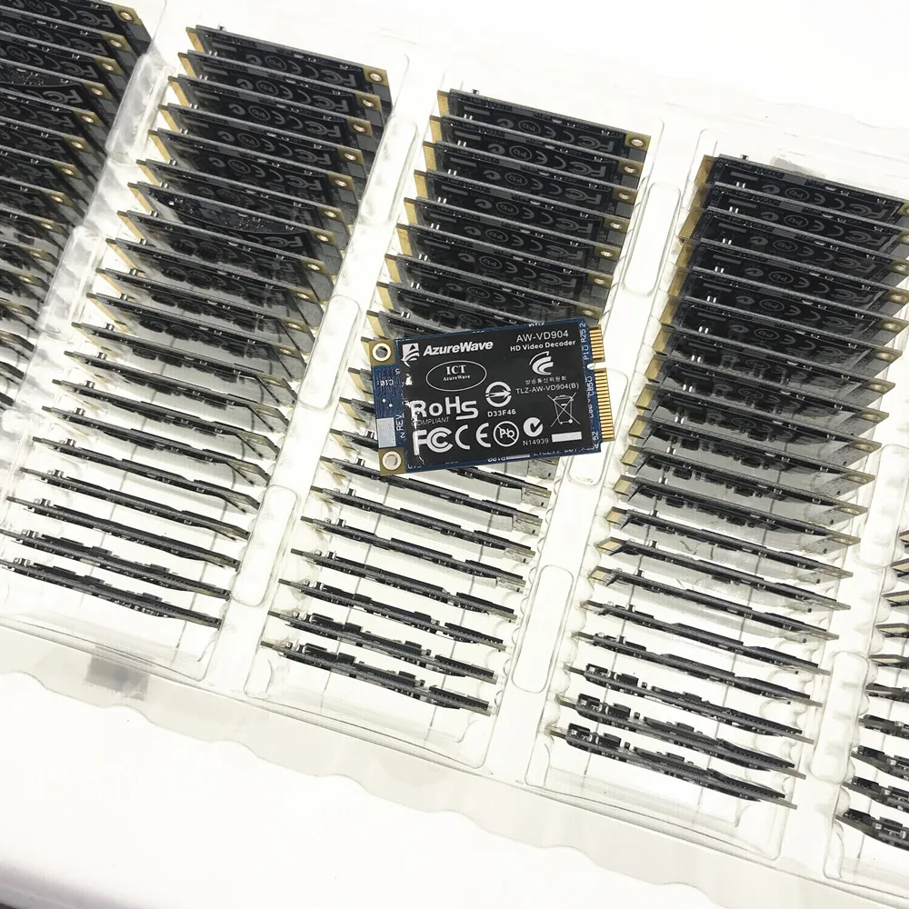 100 шт., новинка для Broadcom BCM70012 BCM970012 BCM70010, кристаллическая искусственная мини-карта памяти PCI-E, оптовая продажа