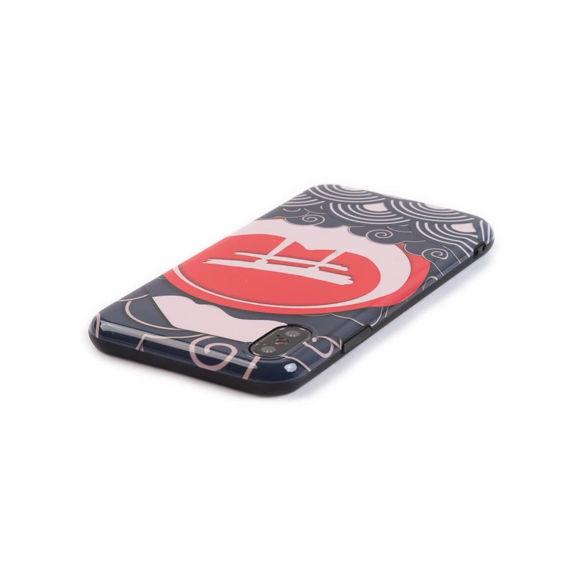 Роскошная брендовая глянцевая крышка кожа ТПУ чехол для iPhone 6S 7 7plus 8 8plus X XR XS MAX