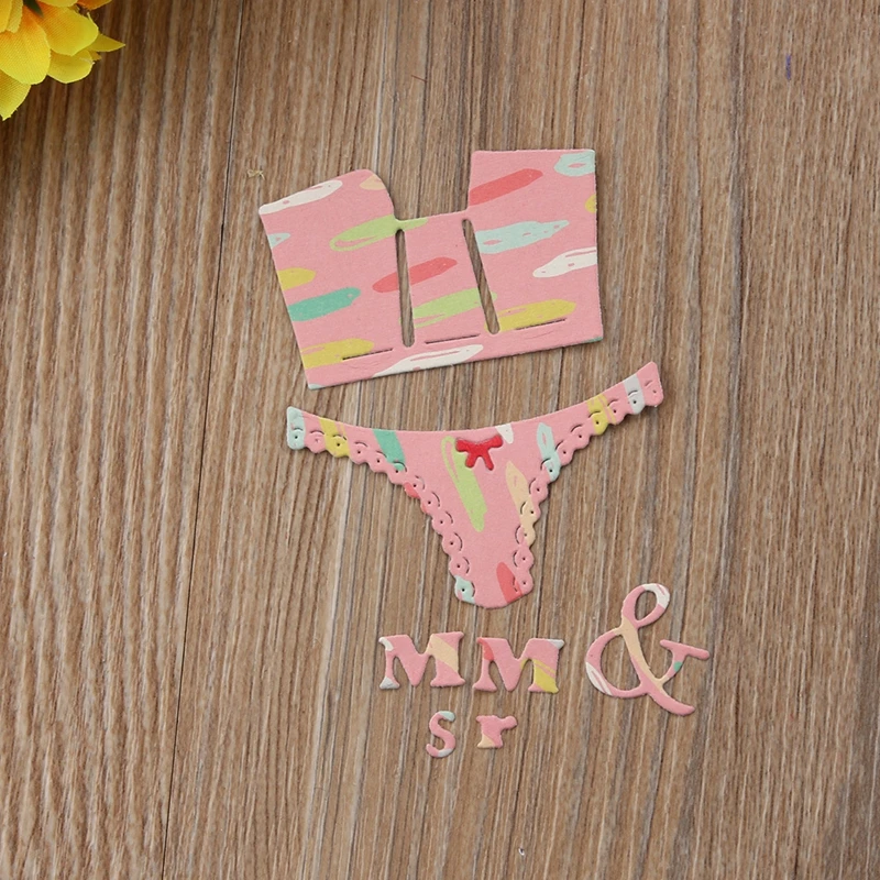 

Сексуальное нижнее белье Mr & Mrs, металлические Вырубные штампы для рукоделия, скрапбукинга, фотоальбома, бумаги, бриллианты для тиснения