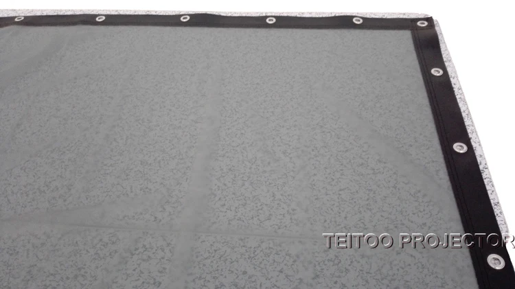 84 дюйма 16:9 мягкая занавесь из ПВХ настенный задний Профессиональный экран для