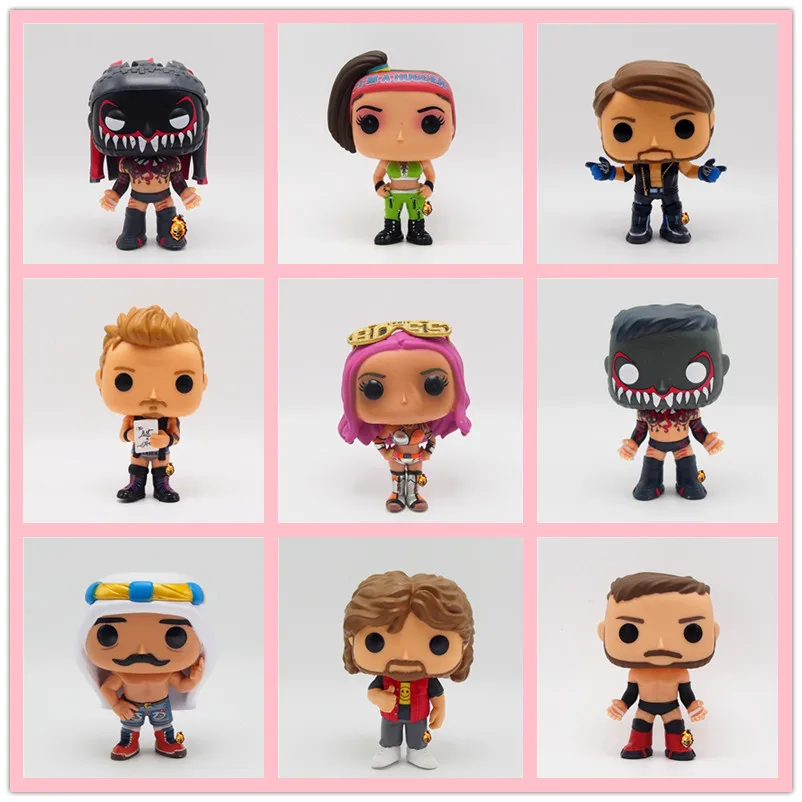 Funko POP Wrestling Железный Шейх попой Ортон под Taker Fighter Sting боксер виниловые Фигурки Коллекционная модель игрушки