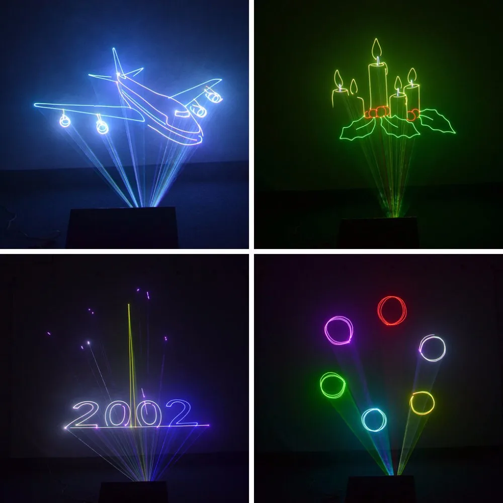 AUCD 40 KPPS DMX ILDA SD карта источник 1 Вт RGB проектор Лазерный Ligths Профессиональный для дискотек бар DJ вечерние шоу луч сканер сценическое освещение DA-F1
