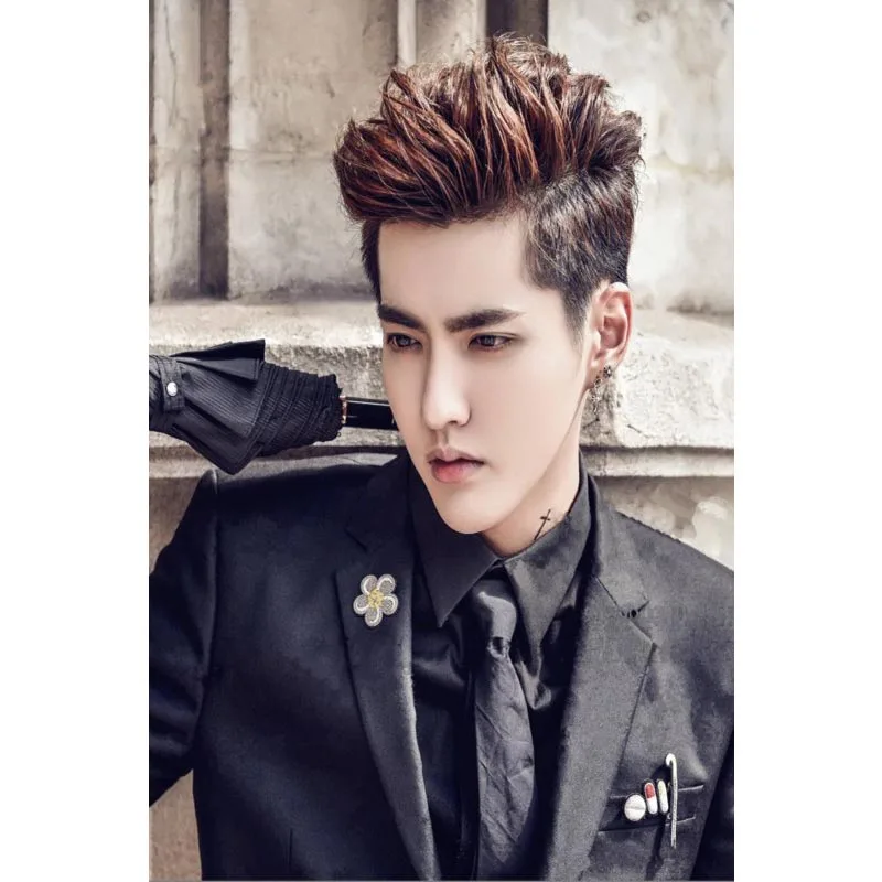 Kris wu холст ткань тканевый плакат пользовательские граффити Печать на холсте