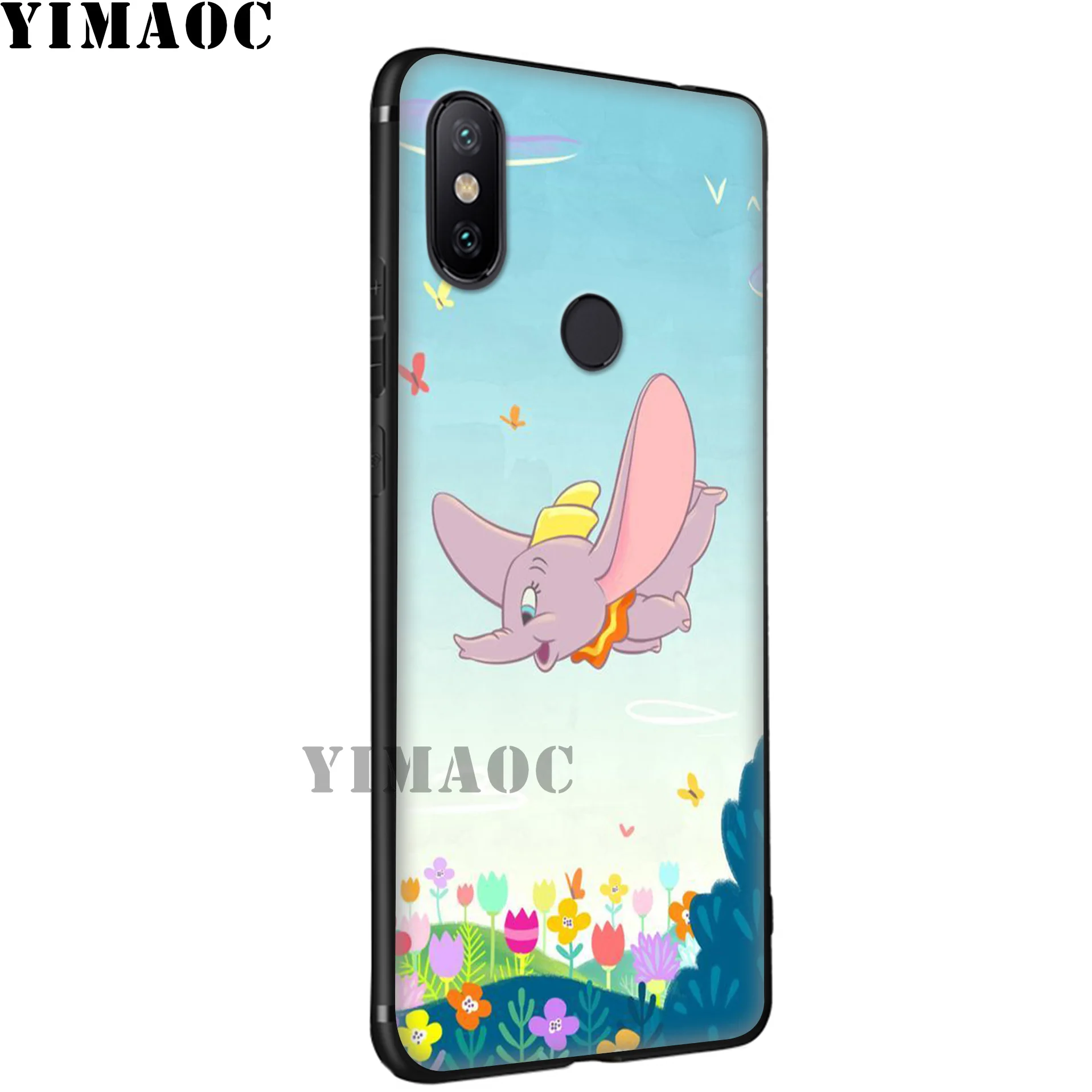 Мягкий силиконовый чехол YIMAOC Animation Dumbo для Xiaomi Redmi 7A Note 7 6 6A 5 4 4X 4A 5A S2 Plus K20 Pro Lite |
