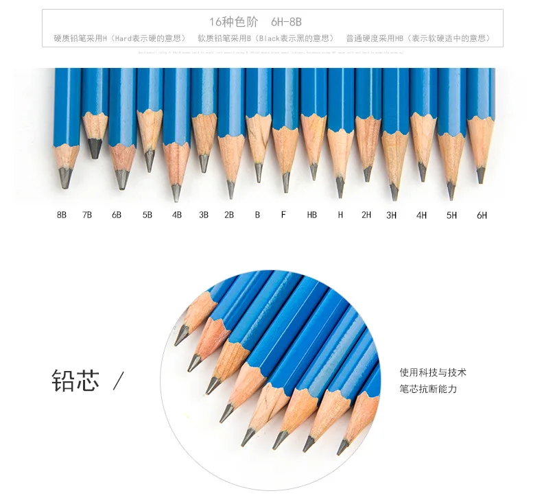 24 свинцовых ранга Staedtler Mars lumographh Рисование эскизов карандаш F H-10H HB B-12B 12 шт. в комплекте