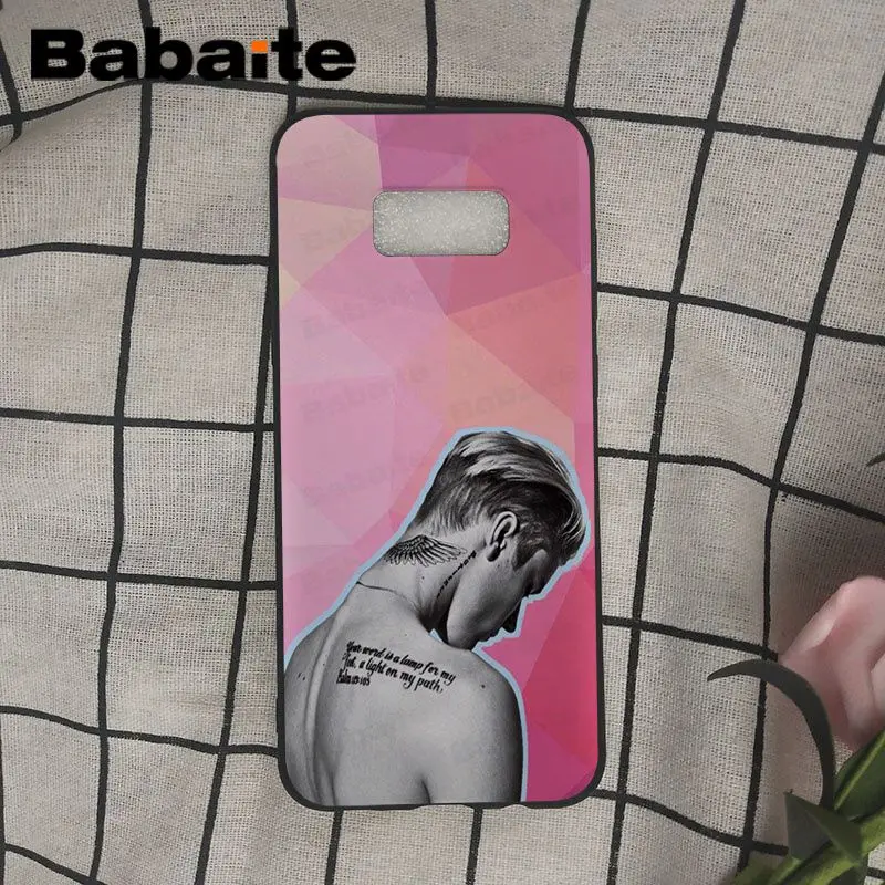 Чехол для телефона Babaite Justin Bieber чехол Samsung Galaxy s9 s8 plus note 8 note9 s7 s6edge | Мобильные