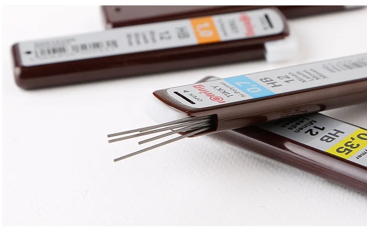 Rotring механический карандаш 0,35 мм/0,5 мм 0,7 мм/1,0 мм автоматические стержни для карандаша эскиз дизайн 4 шт./лот