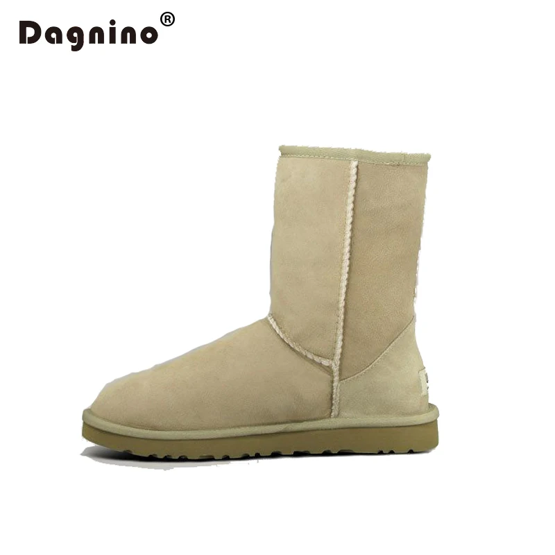 DAGNINO/женские зимние ботинки из овечьей кожи на меху; женские замшевые ботильоны высокого качества из натуральной овечьей шерсти; унисекс