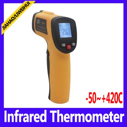 Инфракрасный термометр Бесконтактный ИК цифровой промышленных GM300 Benetech