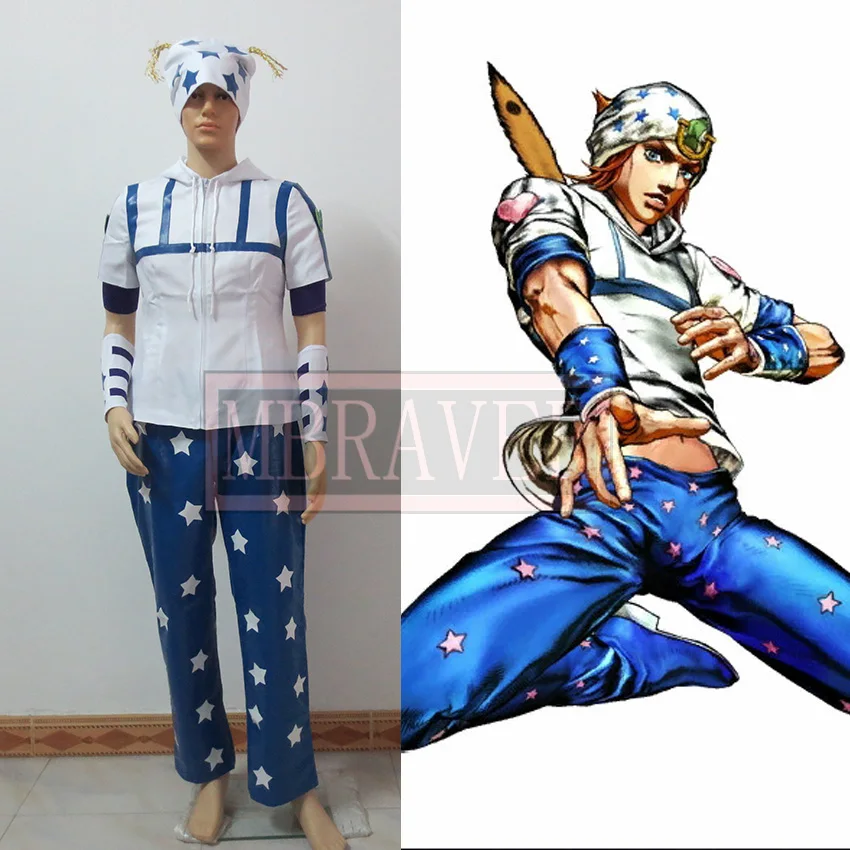 Костюм для косплея Джонни Джоджо из невероятных приключений|cosplay kid|cosplay bleachcosplay