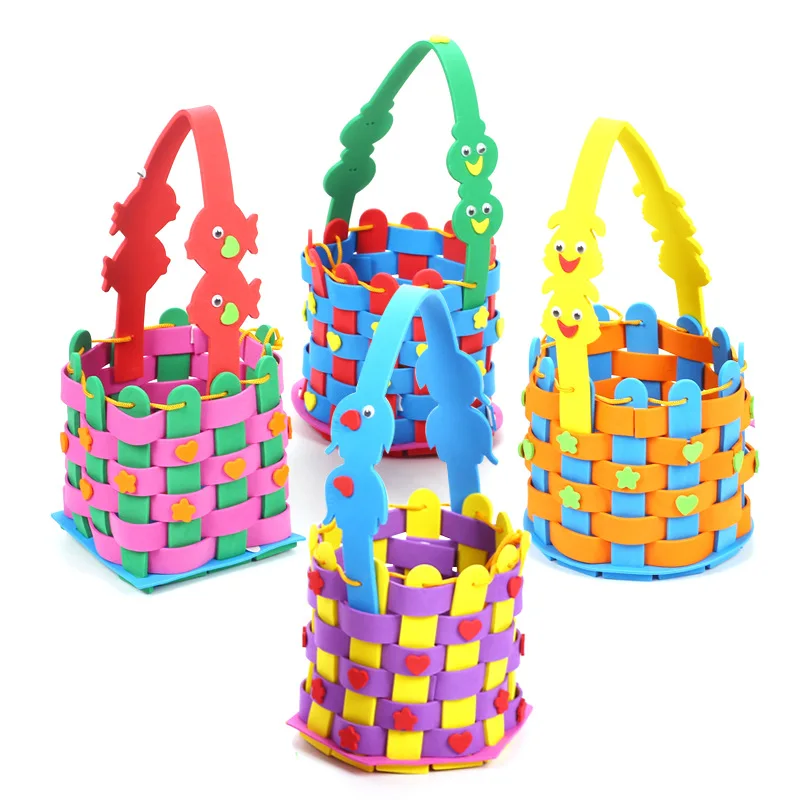 EVA тканая корзина Детские головоломки игрушки для детей Детский Набор творчества