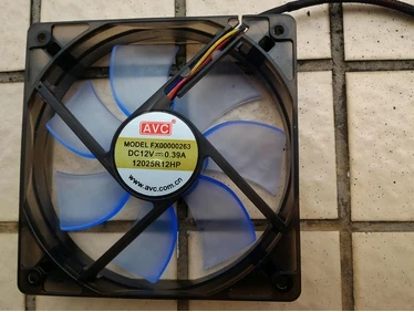 Вентилятор шасси AVC 12025 12 см 4 контакта PWM вентилятор радиатора CPU | Электроника