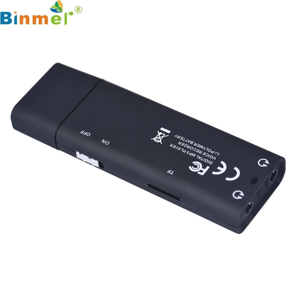 Binmer портативный USB MP3 музыкальный плеер цифровой ЖК экран поддержка 16 ГБ TF карта|mp3