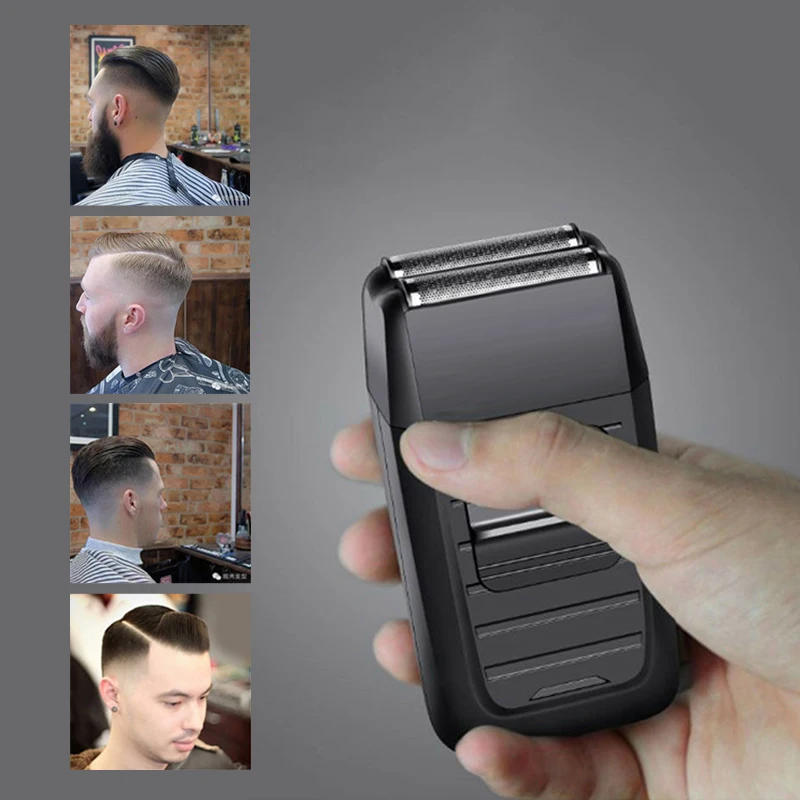 Перезаряжаемая Беспроводная Бритва для мужчин с вилкой европейского стандарта